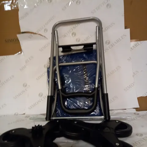 LOCK 'N LOCK INSULATED SHOPPING TROLLEY CART, NAVY