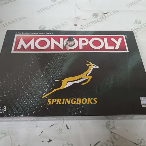 BOXED AND SEALED SPRINGBOKS MONOPOLY BOARD GAME 