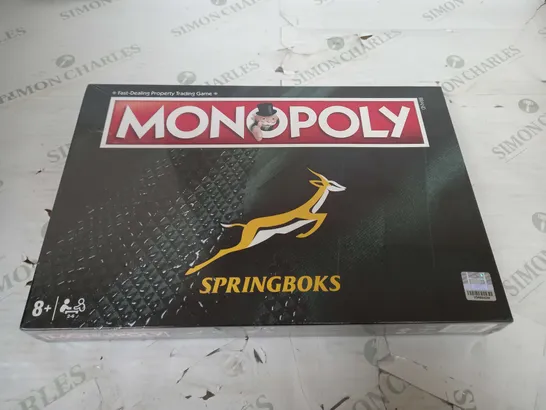 BOXED AND SEALED SPRINGBOKS MONOPOLY BOARD GAME 