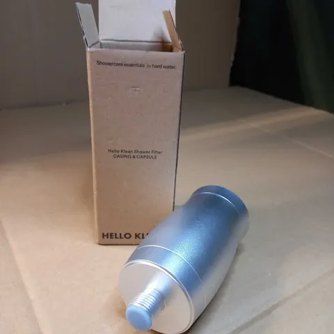 BOXED HELLO CKEAN SHOWER FILTER CASING & CAPSULE