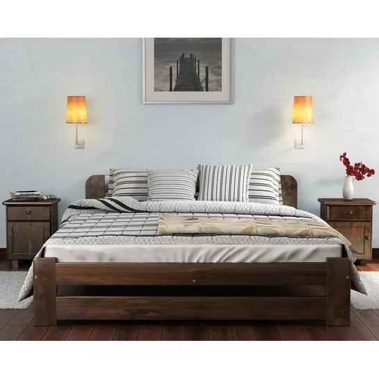 BOXED VIVANCO BED FRAME (BOX 2 OF 2 ONLY)