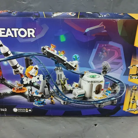 SPACE ROLLER COASTER LEGO SET 