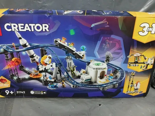 SPACE ROLLER COASTER LEGO SET 