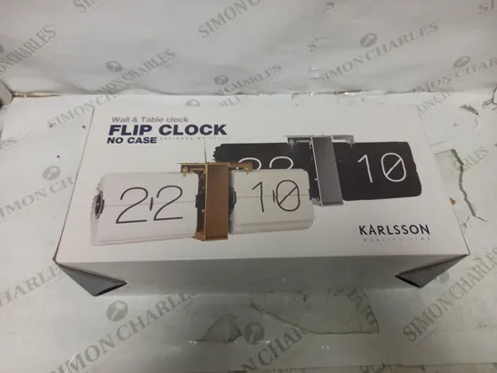 WALL & TABLE CLOCK FLIP CLOCK NO CASE 