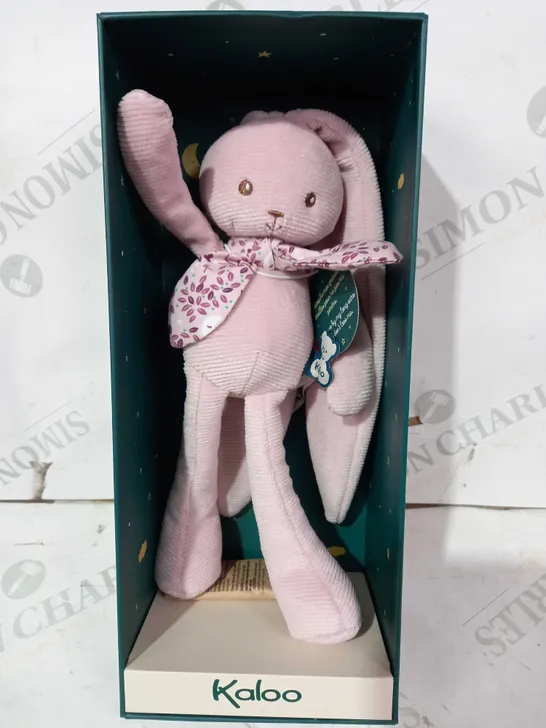 KALOO LAPINOO - PINK RABBIT SOFT TOY