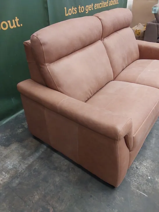 QUALITY DESIGNER ITALIAN MADE GARDA LEATHER 3 SEATER SOFA & ARMCHAIR 