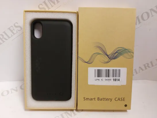 BOXED SMART BATTERY CASE - BLACK