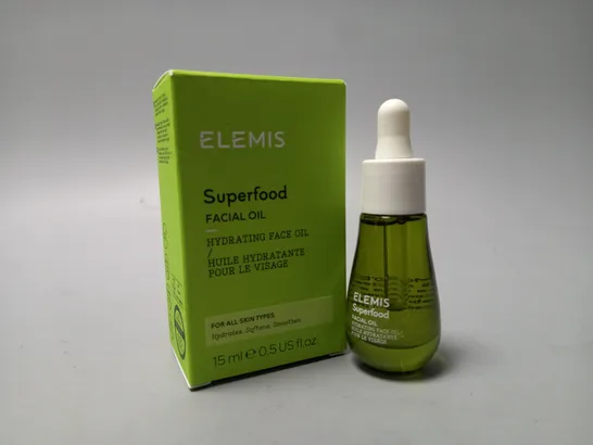 BOXED ELEMIS SUPERFOOD FACIAL OIL HYDRATING FACE OIL (15ml)