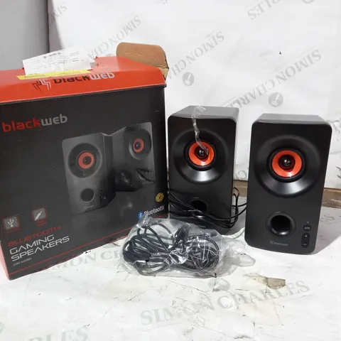 BLACKWEB BLUETOOTH GAMING SPEAKERS 