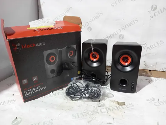 BLACKWEB BLUETOOTH GAMING SPEAKERS 