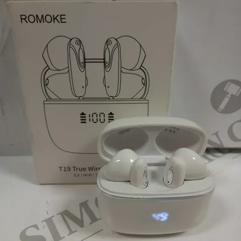 BOXED ROMOKE T19 TRUE WIRELESS EARBUDS 