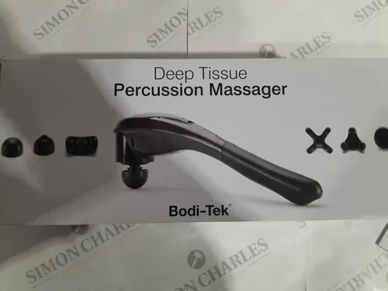 BOXED BODI-TEK DEEP TISSUE PERCUSSION MASSAGER 