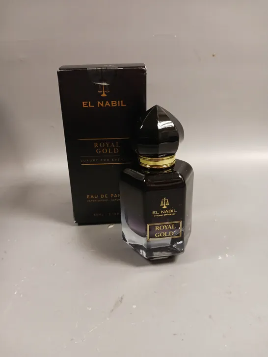 BOXED EL NABIL ROYAL GOLD EAU DE PARFUM 65ML 