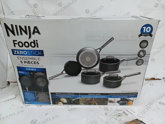 BOXED NINJA FOODI ZEROSTICK PAN SET