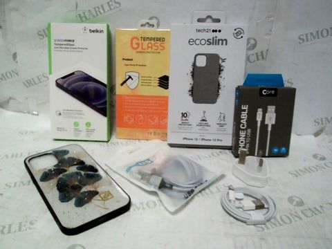 LOT OF A LARGE QUANTITY OF ASSORTED MOBILE PHONE ACCESSORIES, TO INCLUDE SCREEN PROTECTORS, CHARGERS, CASES, ETC