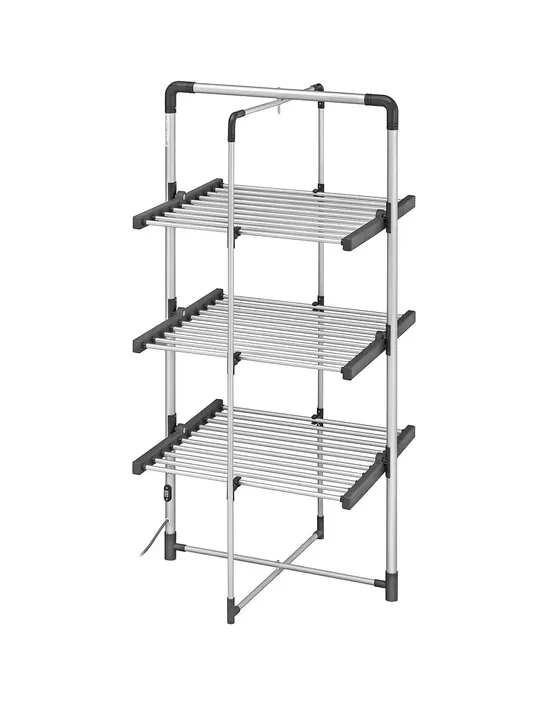 3 TIER BLACK + DECKER HEATED AIRER - CHROME (COLLECTION ONLY) RRP £139.99