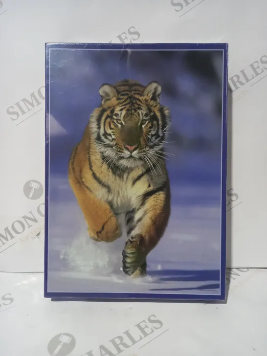 BOXED UNBRANDED 1000 PIECE TIGER JIGSAW PUZZLE