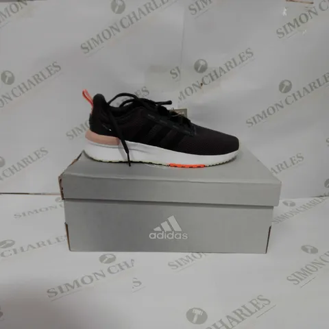 ADIDAS WOMEN RACER TR21 RUNNING SHOES IN BLACK - UK 6 