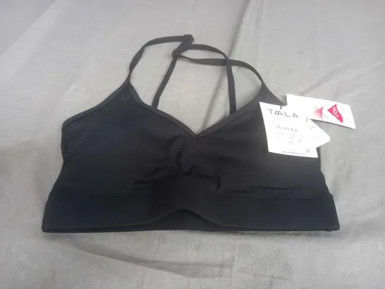 TIALA SKINLUXE MULTIWAY PADDED MINI SPORTS BRA IN BLACK - MEDIUM