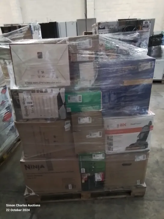 PALLET OF APPROXIMATELY 43 UNPROCESSED RAW RETURN HOUSEHOLD AND ELECTRICAL GOODS TO INCLUDE;