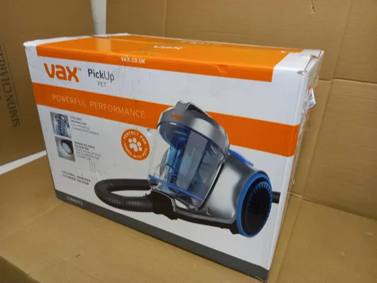 VAX PICK UP PET CYLINDER VACUUM CLEANER