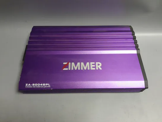 UNBOXED ZIMMER ZA-5004SPL HIGH POWER CAR AMPLIFIER