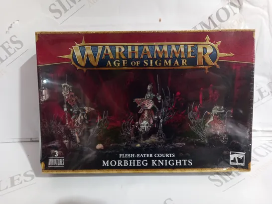 SEALED WARHAMMER AGE OF SIGMAR FLESH-EATER COURTS: MORBHEG KNIGHTS