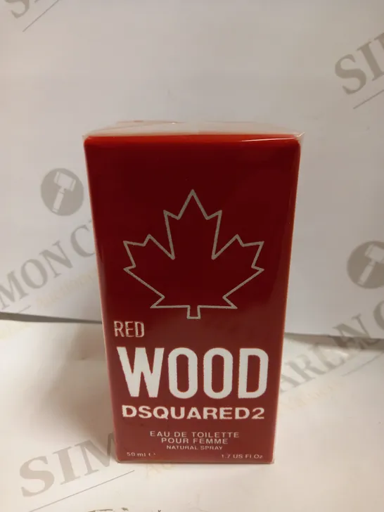 DSQUARED2 RED WOOD POUR FEMME EAU DE TOILETTE 50ML