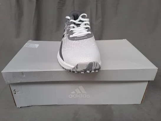 BOXED PAIR OF ADIDAS S2G SL SHOES IN GREY UK SIZE 7.5