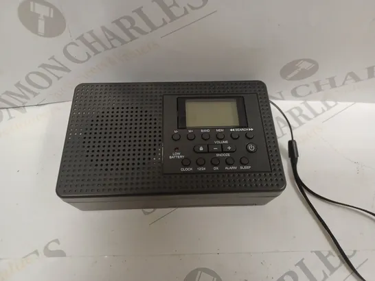 BOXED ASDATECH AM/FM POCKET RADIO ATA22AA014A