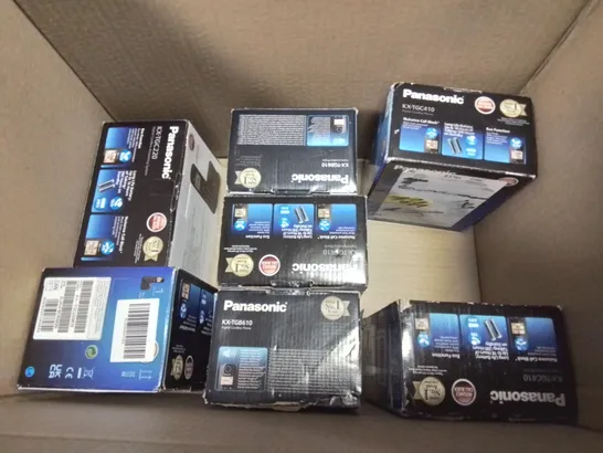 LOT OF 12 ASSORTED BOXED PANASONIC DIGITAL PHONES SETS