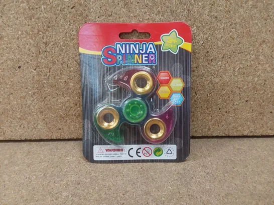 BOX TO CONTAIN APPROX 48 X NINJA FIDGET SPINNERS - RAINBOW