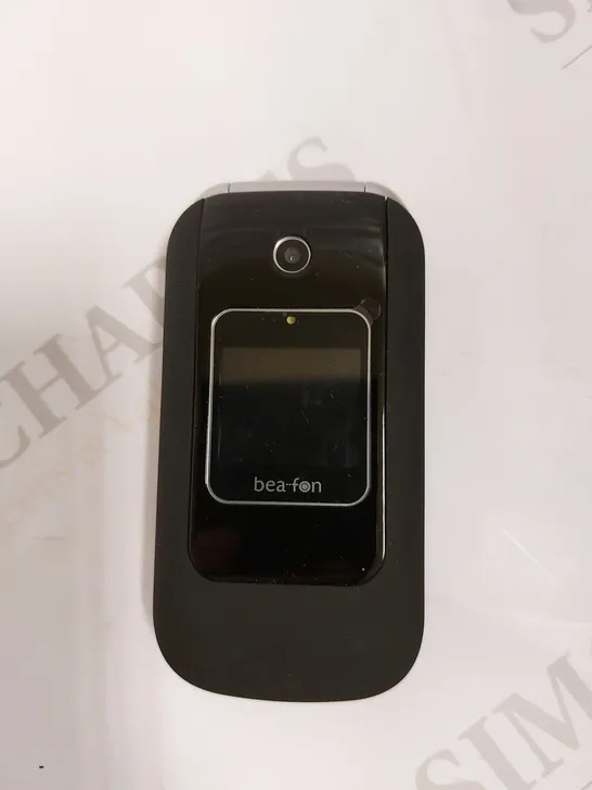 BEAFON BLACK/SILVER FLIP MOBILE PHONE