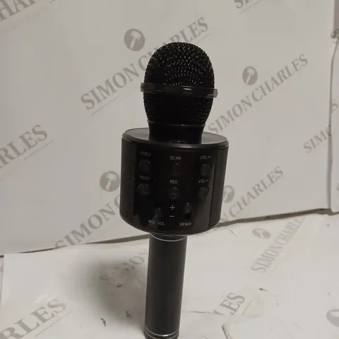 JUICE DISCO KARAOKE MICROPHONE WITH BUILT IN SPEAKER