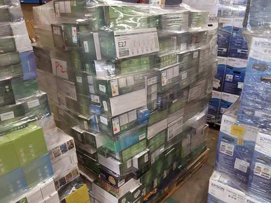 PALLET OF APPROXIMATELY 400X BOXES OF BRAND NEW ASSORTED LIGHT BULBS AND STRING LIGHTS