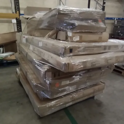 PALLET OF ASSORTED FLAT PACK FURNITURE PARTS