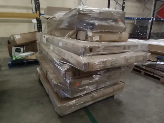 PALLET OF ASSORTED FLAT PACK FURNITURE PARTS