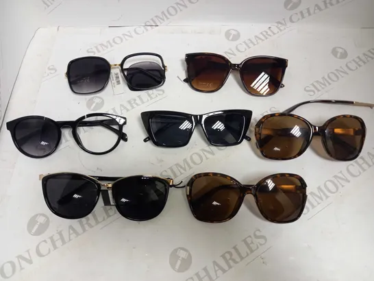LOT OF 7 PAIRS OF SUNGLASSES RRP £245