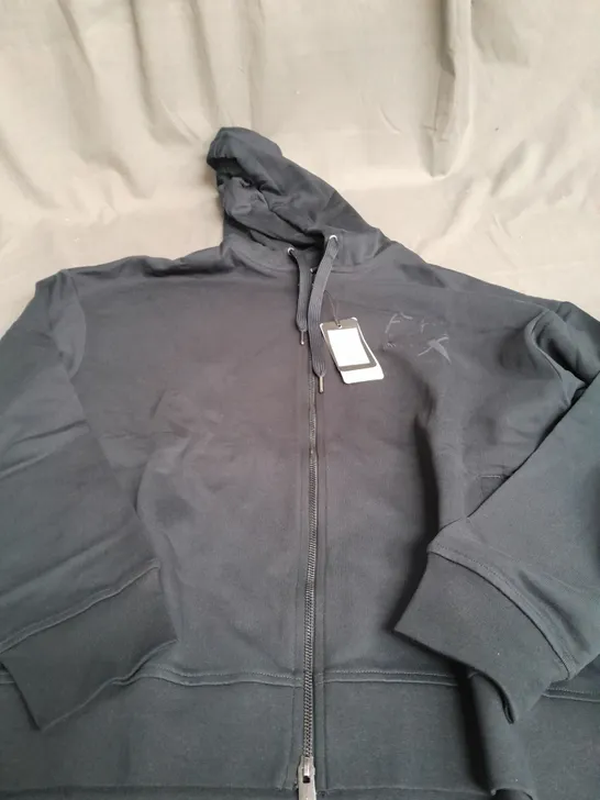 ARMANI EXCHANGE NAVY JACKET WITH HOOD - MEDIUM