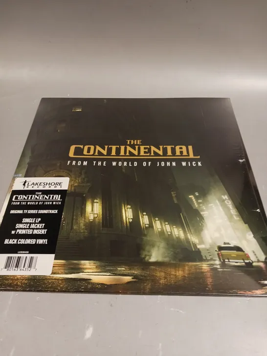 SEALED THE CONTINENTAL FROM THE WORLD OF JOHN WICK BLACK COLOURED VINYL 