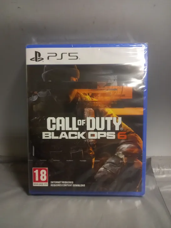 SEALED CALL OF DUTY BLACK OPS 6 FOR PS5