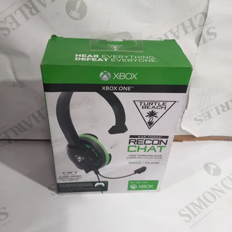 BOXED TURTLE BEACH EAR FORCE RECON CHAT WIRED FOR XBOX ONE