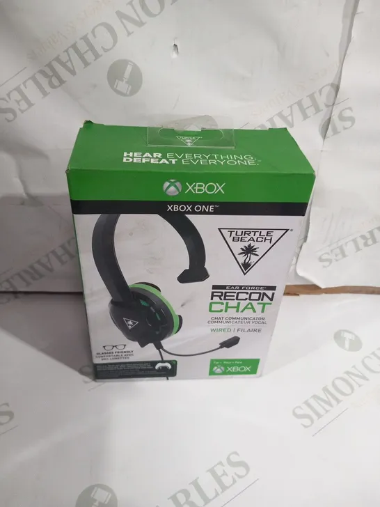 BOXED TURTLE BEACH EAR FORCE RECON CHAT WIRED FOR XBOX ONE