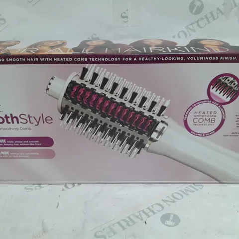 BOXED SHARK SMOOTHSTYLE HOT BRUSH & SMOOTHING COMB