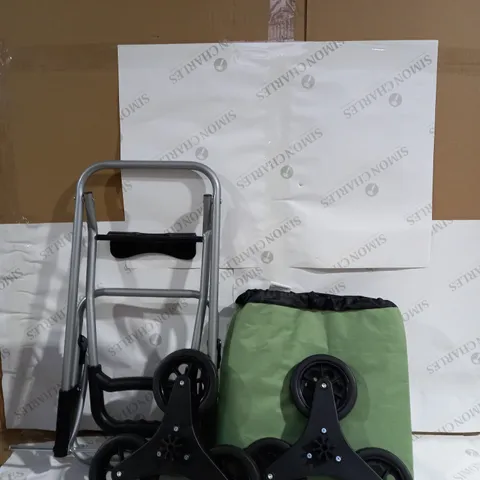 LOCK 'N LOCK INSULATED SHOPPING TROLLEY CART WITH STAIR CLIMB WHEELS