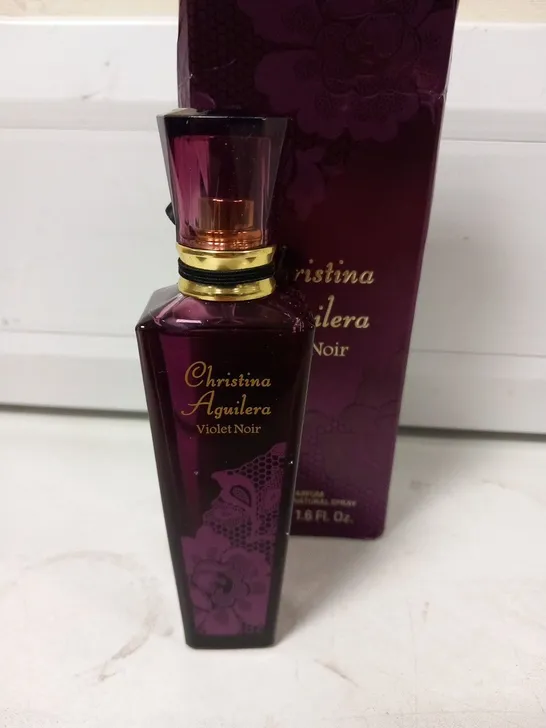 BOXED CHRISTINA AGULERA VIOLET NOIR EAU DE PARFUM 50ML