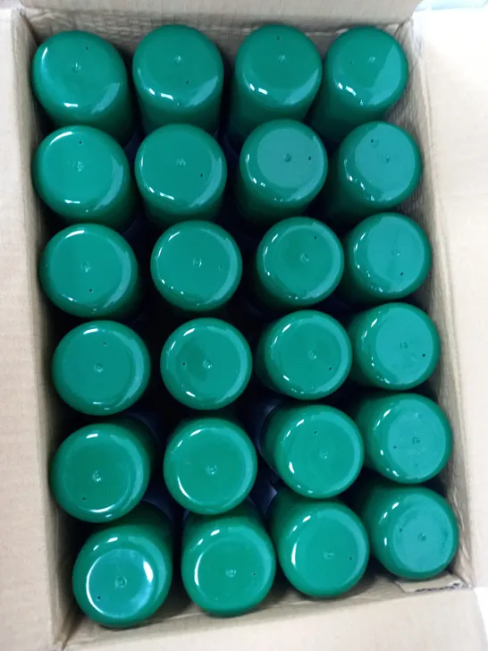 BOX OF 24 AUTO EXTREME SPRAY PAINT - RACING GREEN