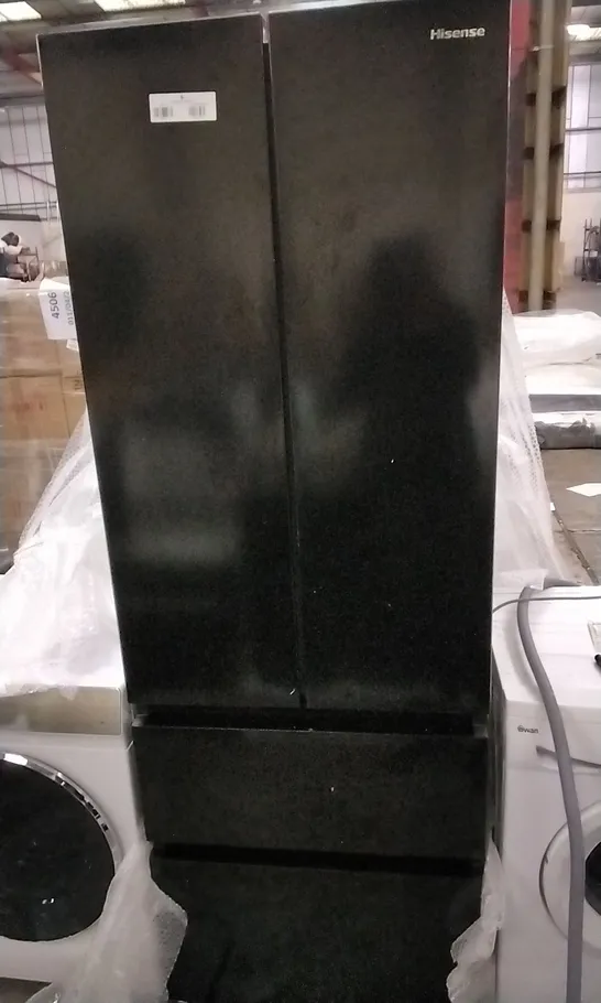 GRADE 1 HISENSE TALL FRIDGE BLACK 70cm RF632N4BBF