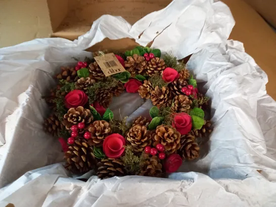 BOXED DIBOR CHRISTMAS WREATH