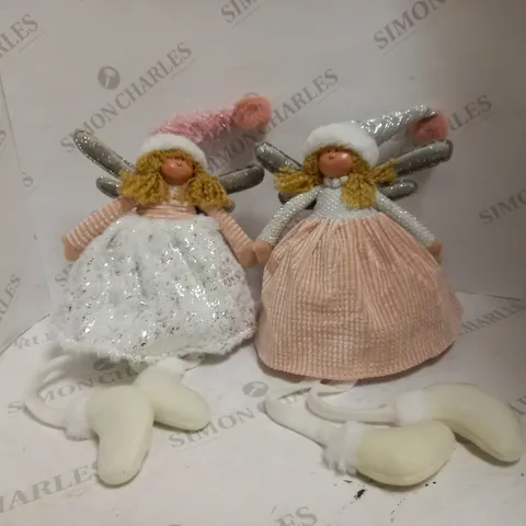 SET OF 2 FAIRIES WITH DANGLY LEGS